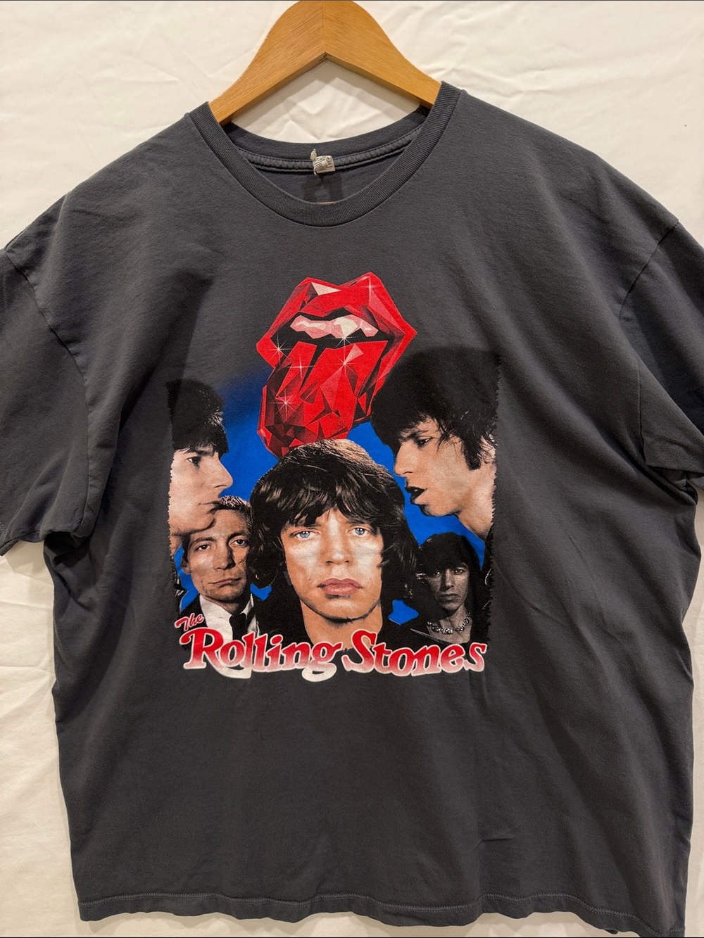Rolling Stones Hackney Diamonds Tour 2024 Tee XXL Double Sided Shirt